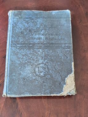 Antique Schoolbook 1889, Gradatim: An Easy Latin Translation, Faded Cloth Cover